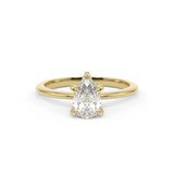 Pear Cut Solitaire | Lab Grown Pear Cut Diamond 1.19ct