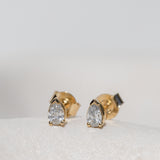 pear cut diamond earrings