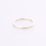 plain band stacking ring yellow gold 9kt