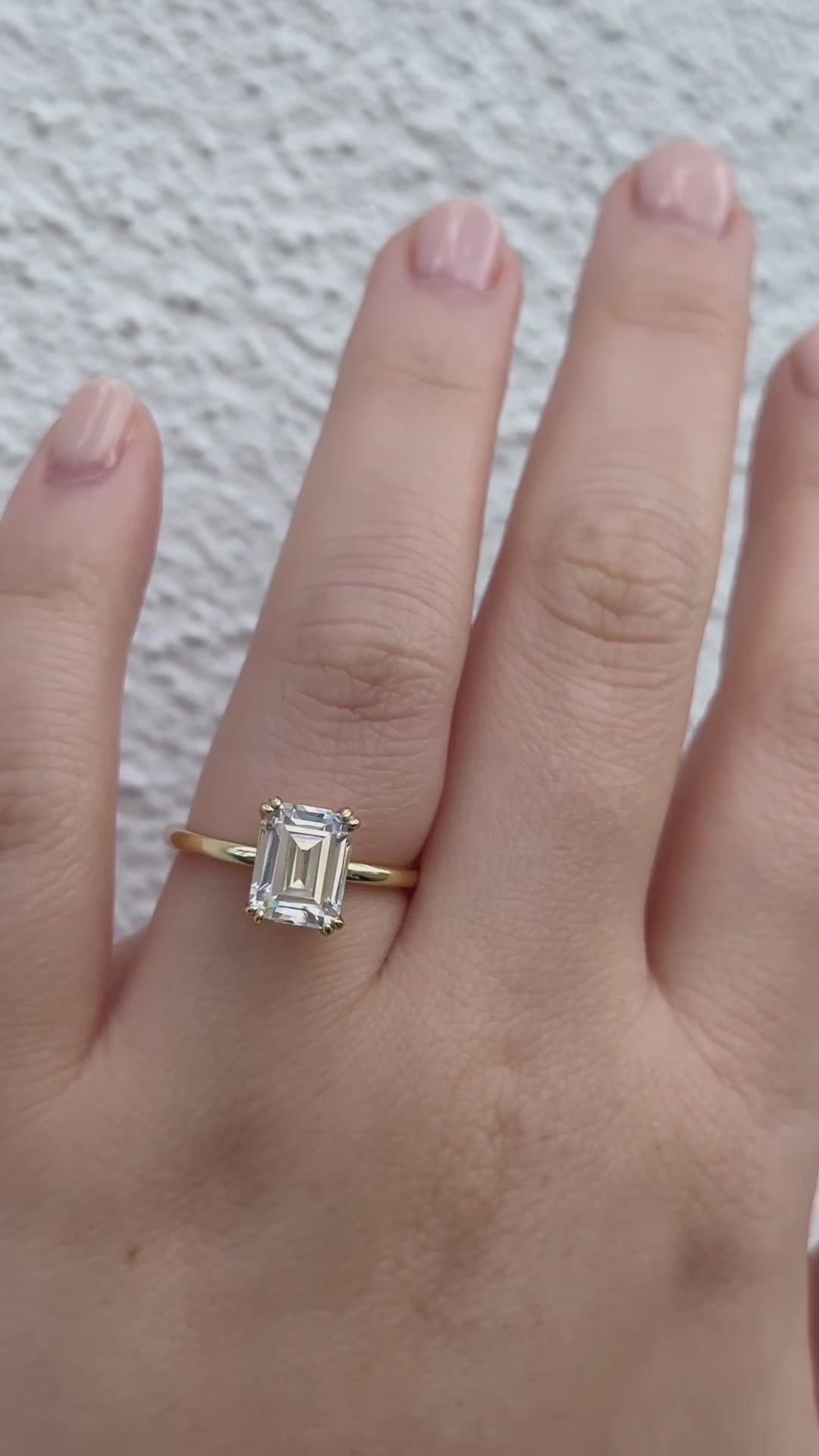 Beautiful Emerald Cut Engagement Ring Settings for Every Budget | Gabriel  Blog