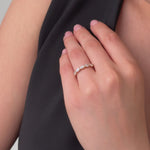 Marquise diamond statement ring
