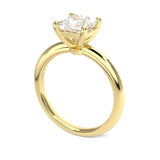Princess Cut Diamond Solitaire Engagement Ring
