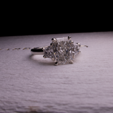 radiant gold ring