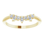 yellow gold diamond crown ring with round diamonds and marquise diamonds