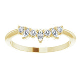 yellow gold diamond crown ring with round diamonds and marquise diamonds