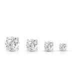 Natural Diamond Stud Earrings