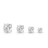 Natural Diamond Stud Earrings