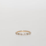 round and marquise cut diamond wedding ring