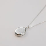 Oval Locket Necklace
