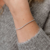 tennis bracelet white gold 