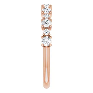 Tilly | Statement Diamond Ring with two sized diamonds