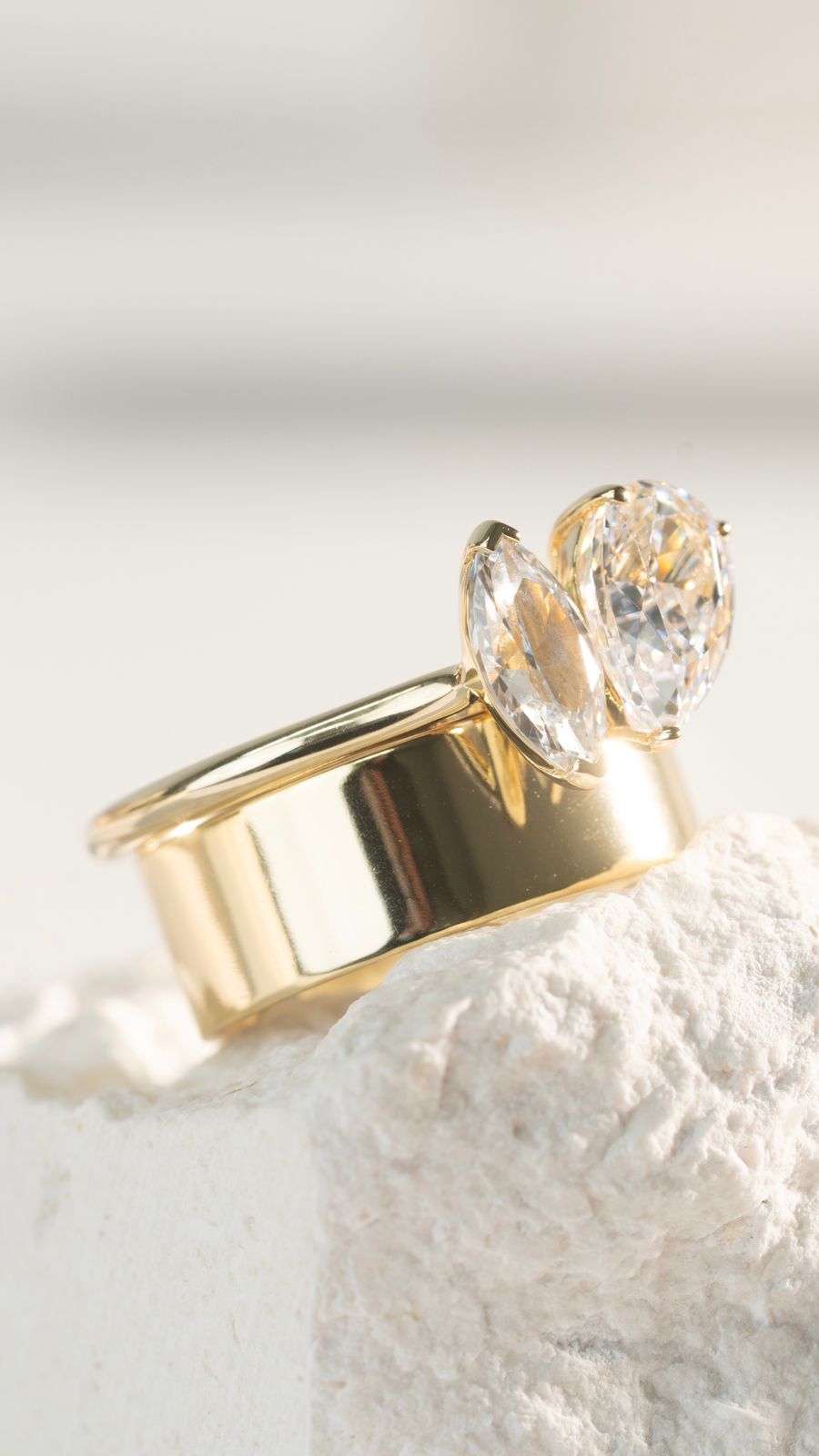 The Original Toi et Moi Engagement Ring