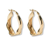 Twisted Chunky Hoop