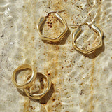 Twisted Chunky Hoop