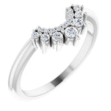white gold crown ring with a double halo of round diamonds 2
