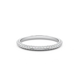 white gold knife edge diamond wedding ring